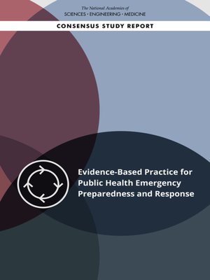 cover image of Evidence-Based Practice for Public Health Emergency Preparedness and Response